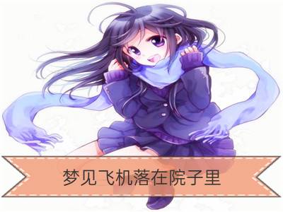 梦见飞机落在院子里_梦见打扫院子