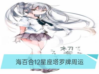 海百合12星座塔罗牌周运（12.25-12.31）